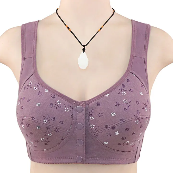 Full Coverage Front Button Bra - Image 9