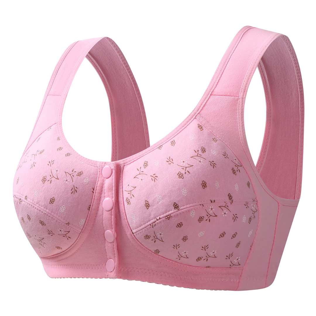 Full Coverage Front Button Bra - Image 3